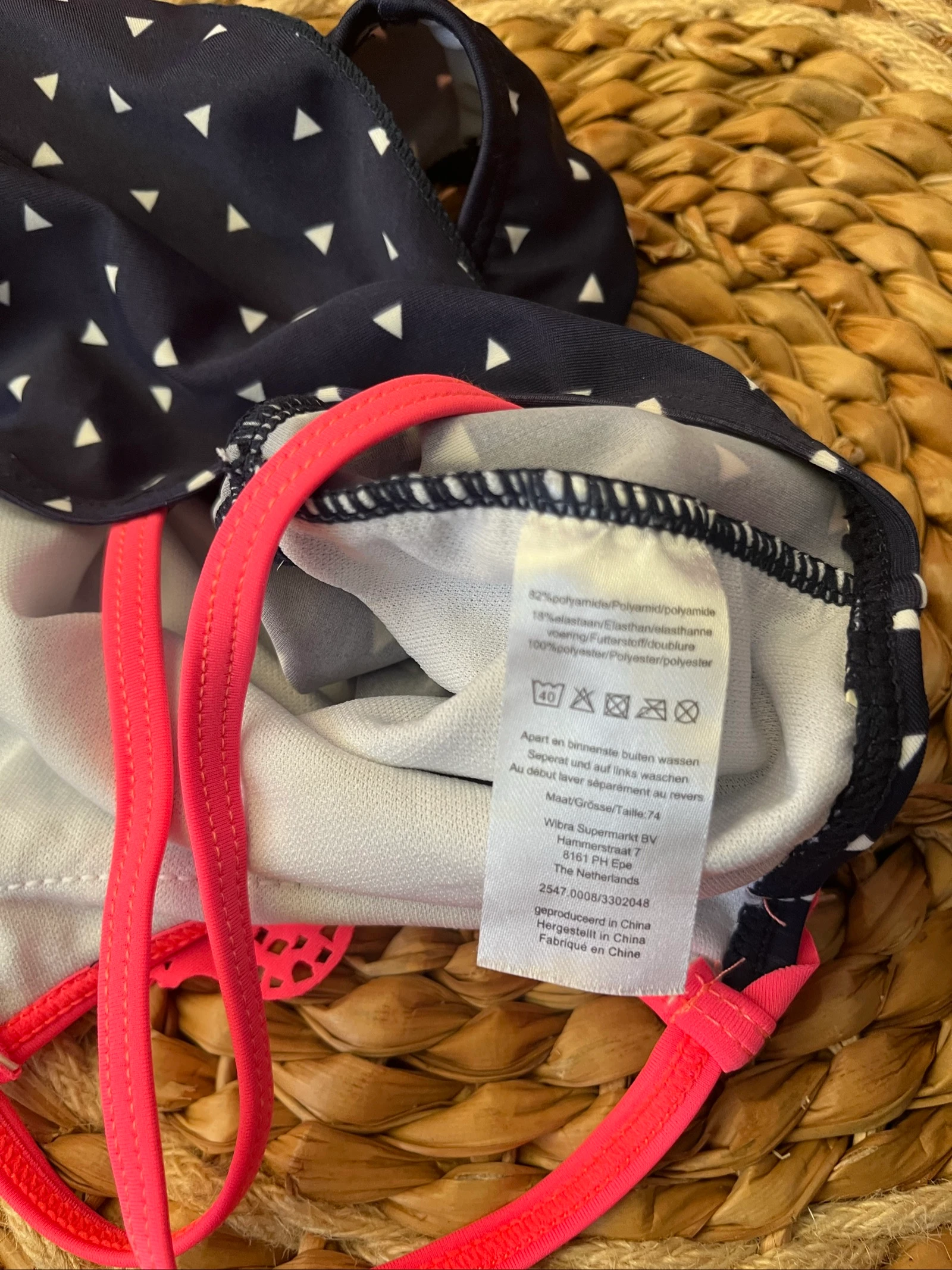 🌸 𝒎𝒛 Leuk badpakje |ongeveer maat 68-74. – photo 3
